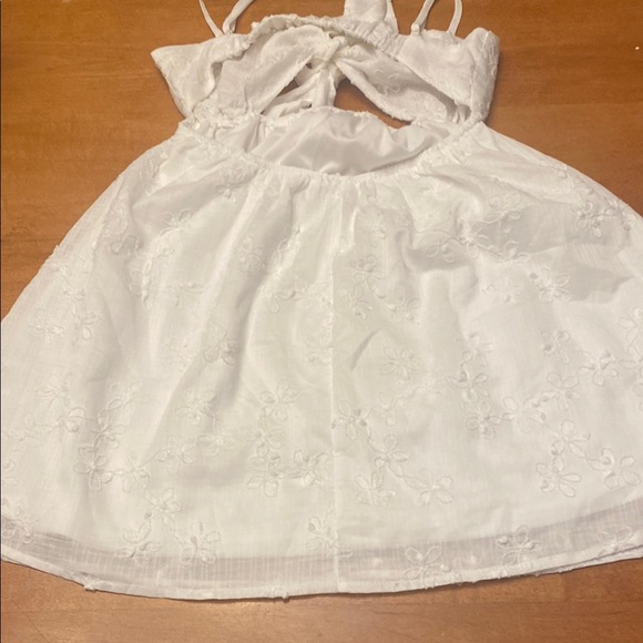 Princess Polly White Bow Mini Dress - Picture 5 of 7